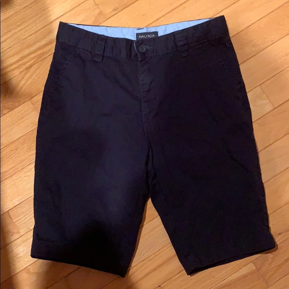 🌺 Nautica Navy Blue Boys Shorts sz14